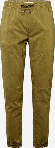 Tapered Pantaloni 'Kasper' di MAKIA in verde: frontale