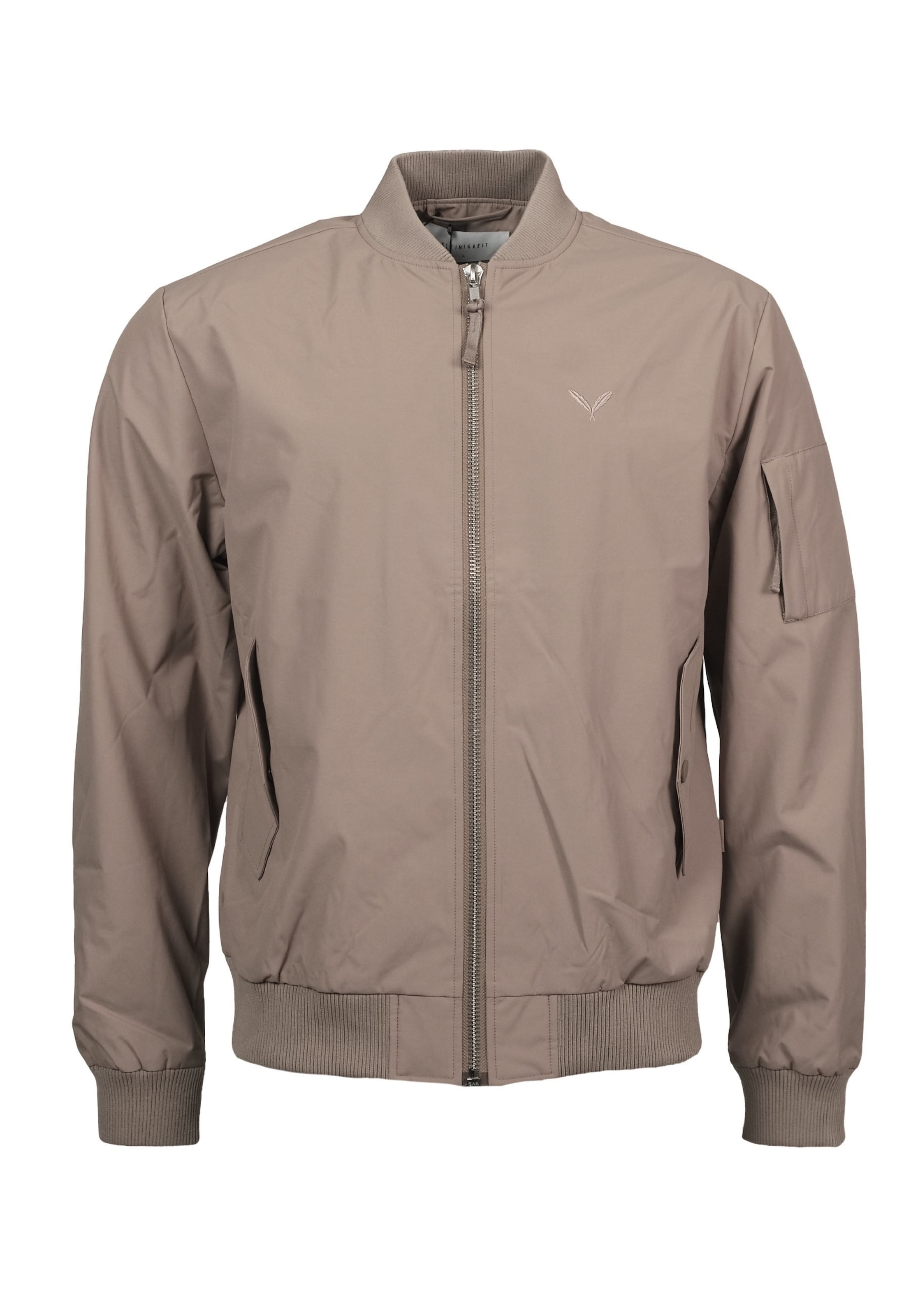 Kleinigkeit Between-Season Jacket in Beige: front