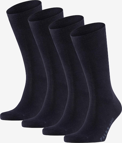 FALKE Chaussettes en bleu foncé, Vue avec produit