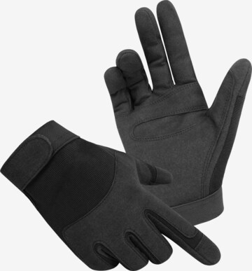 normani Athletic Gloves ' ARMY GLOVES Basic ' in Black: front