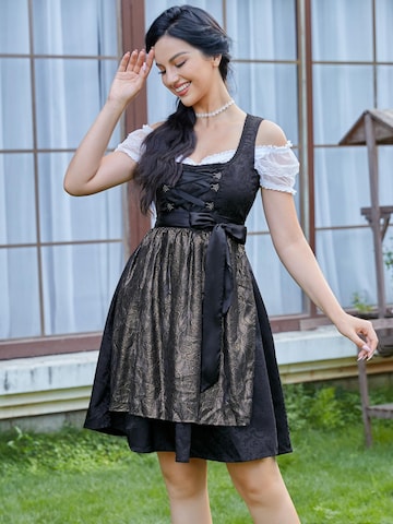 Yesfashion Dirndl‌‌‌‌‌‌‌‌‌‌ in Schwarz