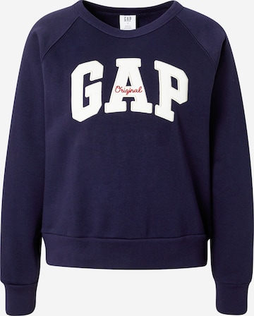 GAP Sweatshirt in Blue: front