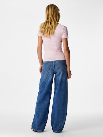 PIECES - Camisa 'PCLULA' em rosa