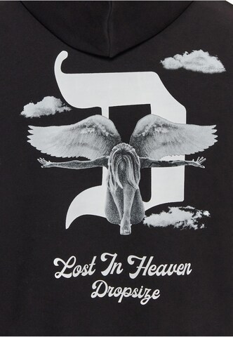 Dropsize Sweatshirt 'Lost in Heaven' in Black