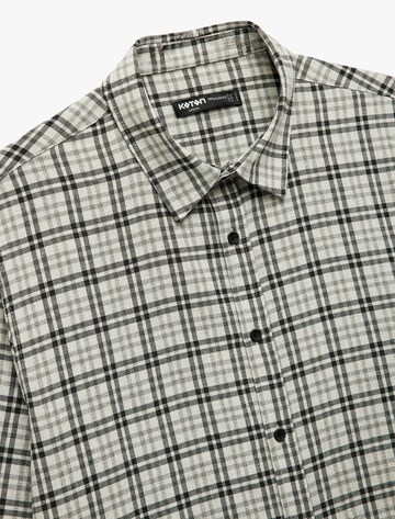 Koton Regular fit Button Up Shirt in Black