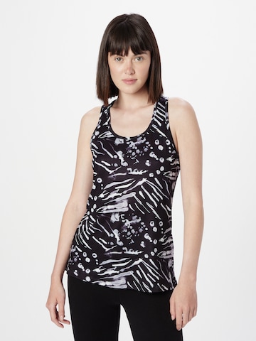 Bally Sports top 'ABBY' in Black: front