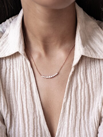 Hey Happiness Kette 'Tennis Glow' in Gold: Vorderseite
