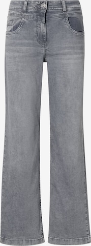 CECIL Wide Leg Jeans 'Neele' in Grau: Vorderseite
