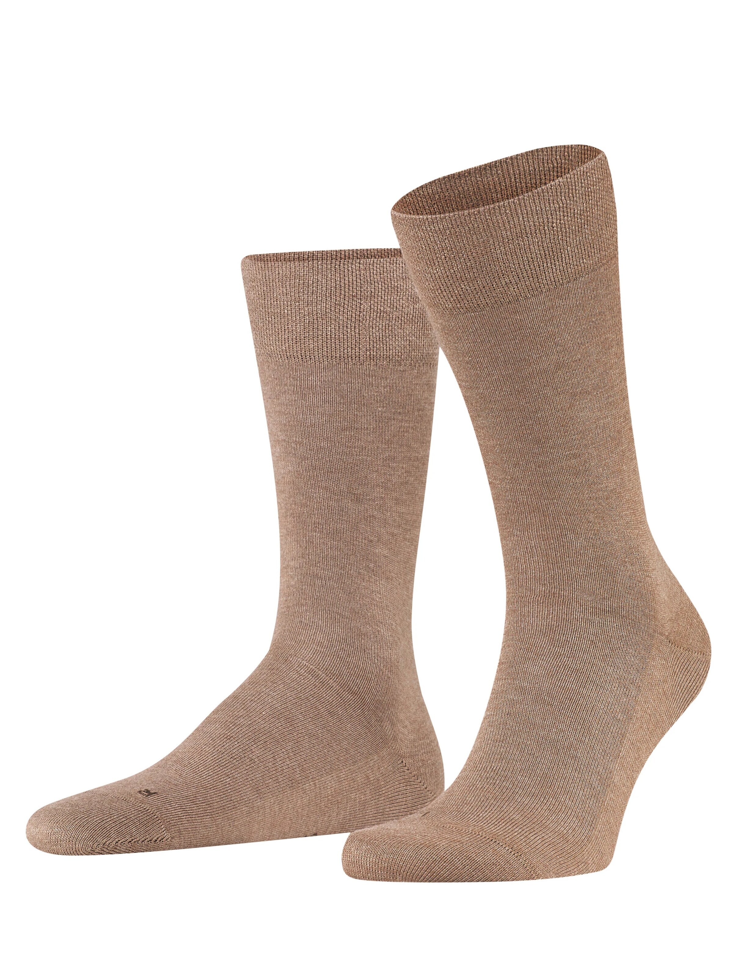 FALKE Socken 'Sensitive London'‌‌‌‌‌‌‌‌‌ in Braun: Vorderseite