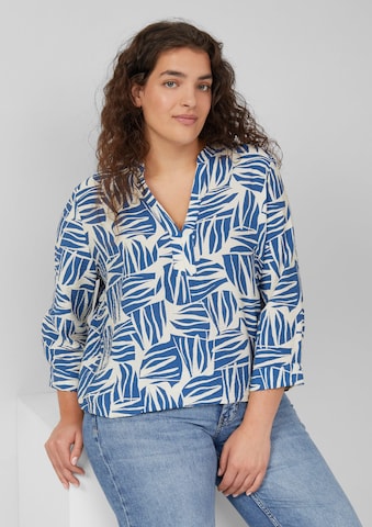s.Oliver Blouse in Blue: front