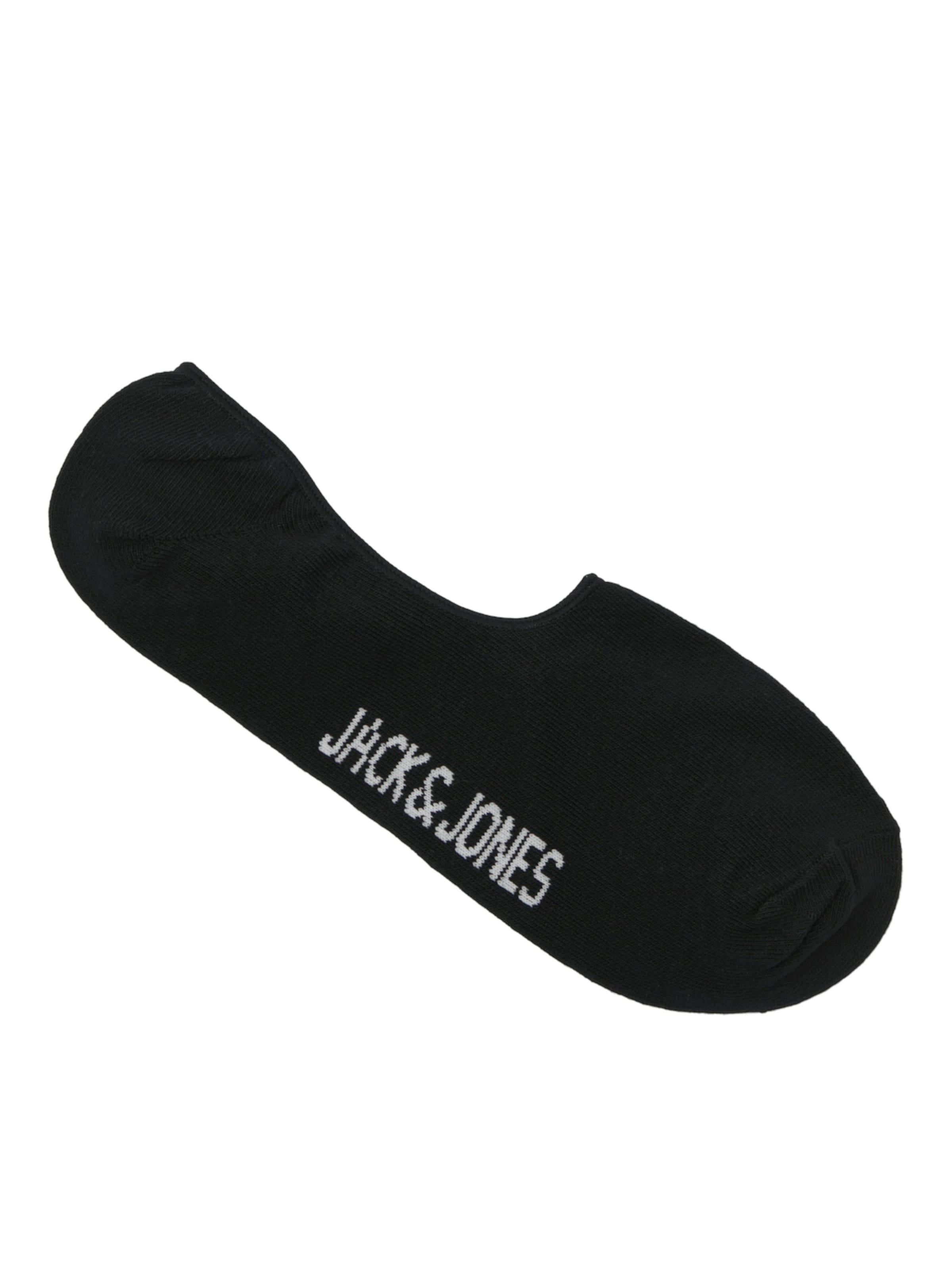 JACK & JONES Støvletter 'JACDouglas' i sort