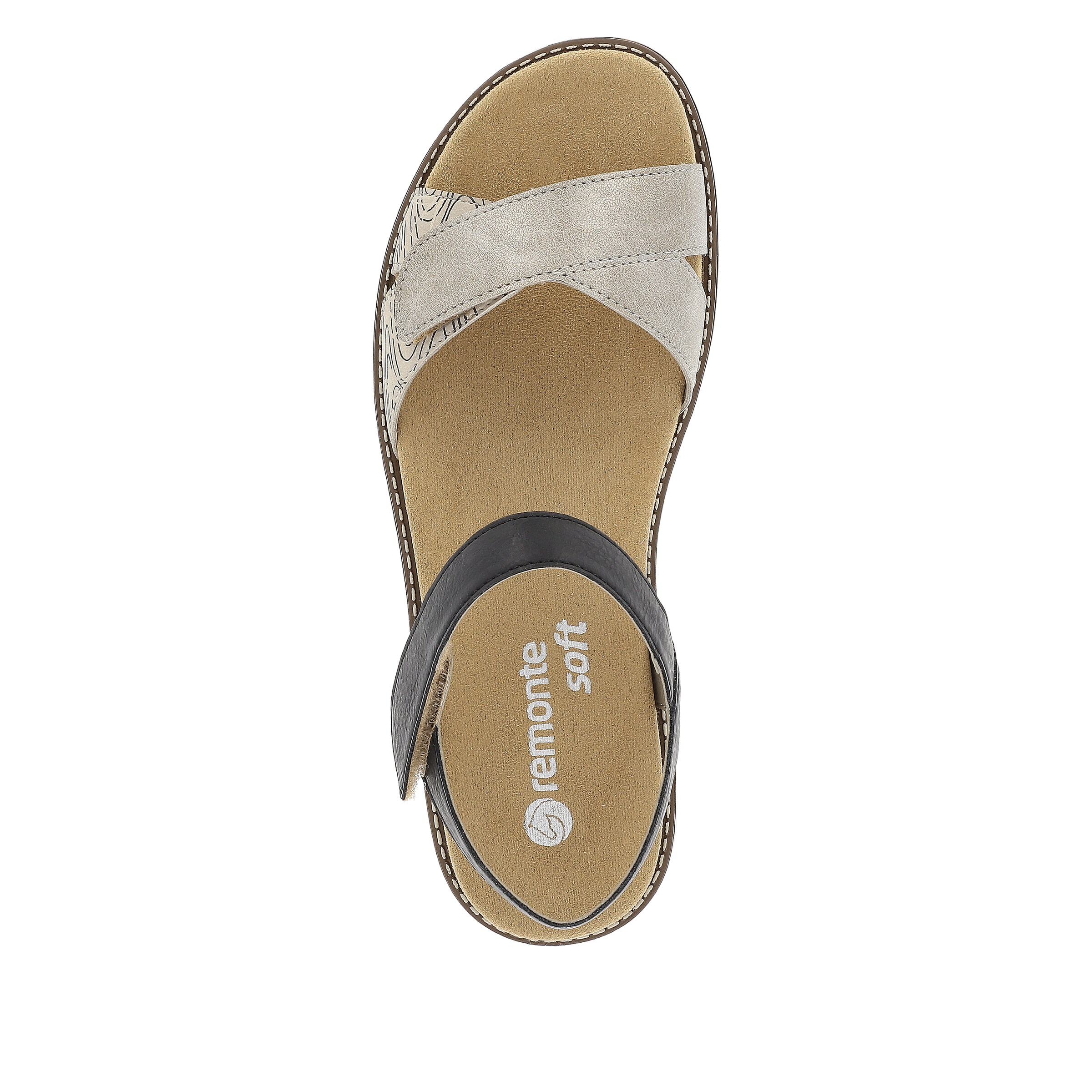 REMONTE Strap Sandals ' D2049 ' in Beige
