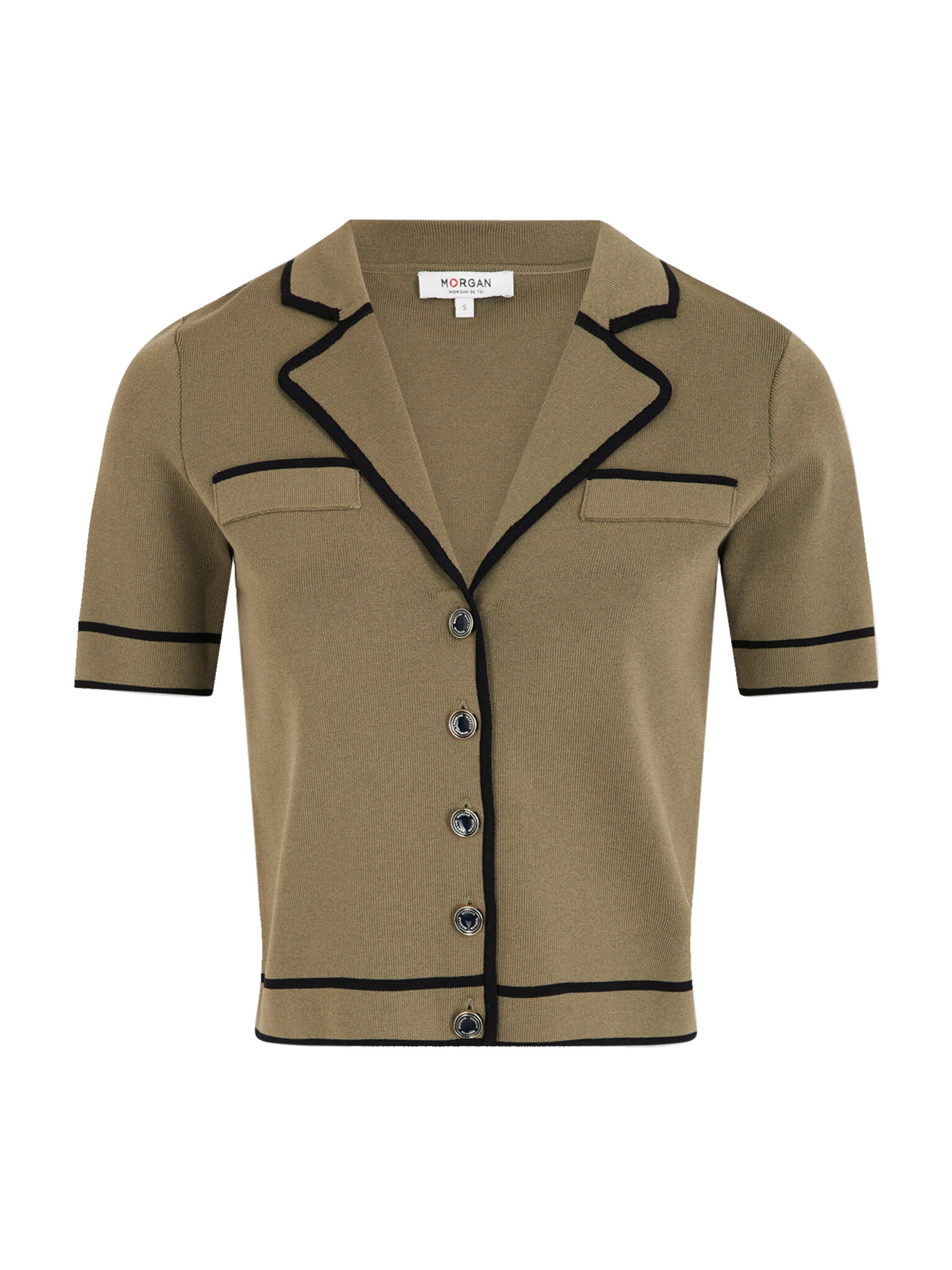 Morgan Pletena jopa | zelena barva: sprednja stran