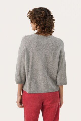 Part Two Pullover 'Lukaya' in Grau