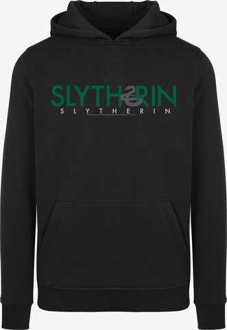 Sweat-shirt 'Harry Potter Slytherin' F4NT4STIC en noir : devant