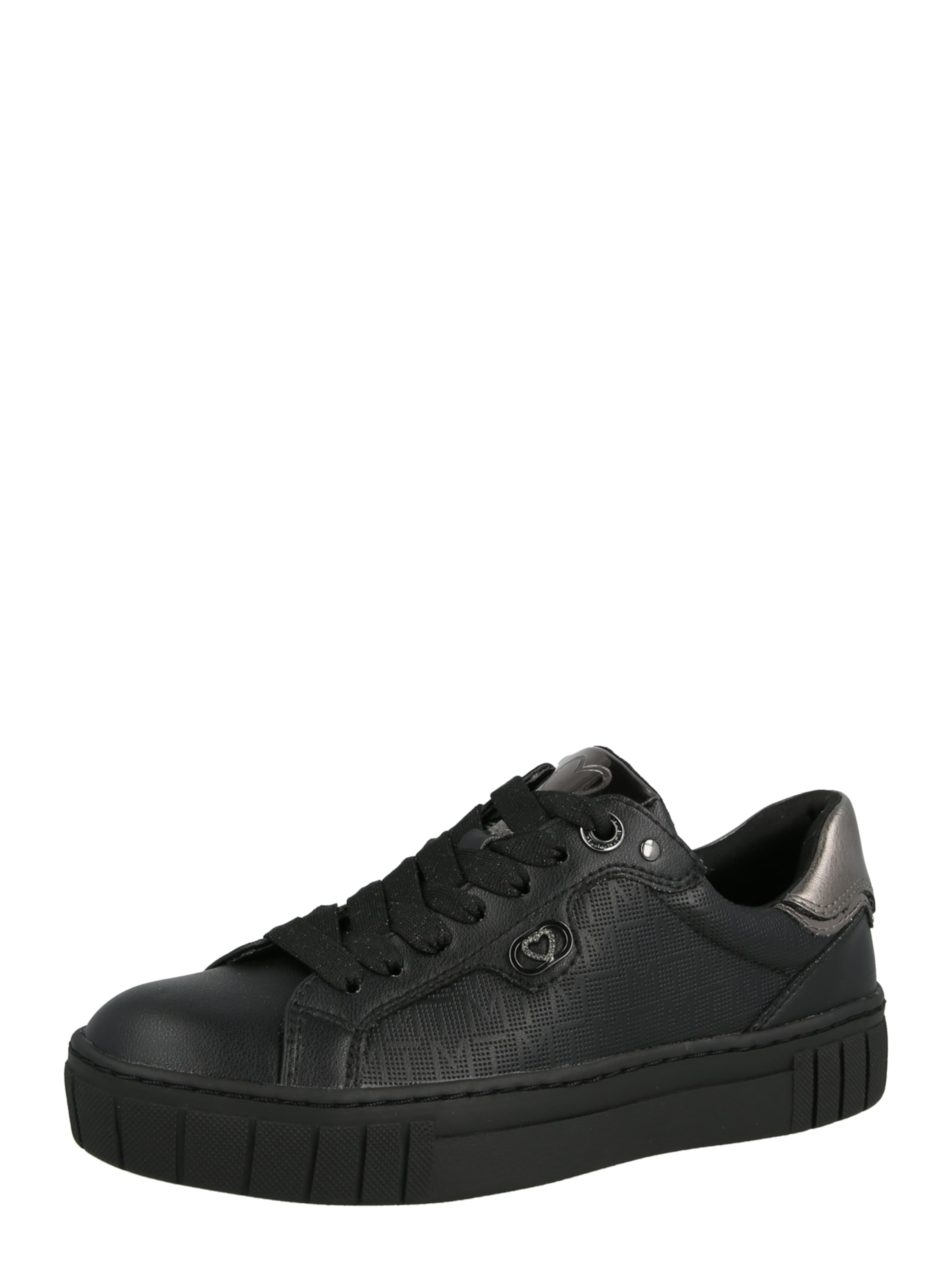 MARCO TOZZI - Zapatillas deportivas bajas en negro: frente