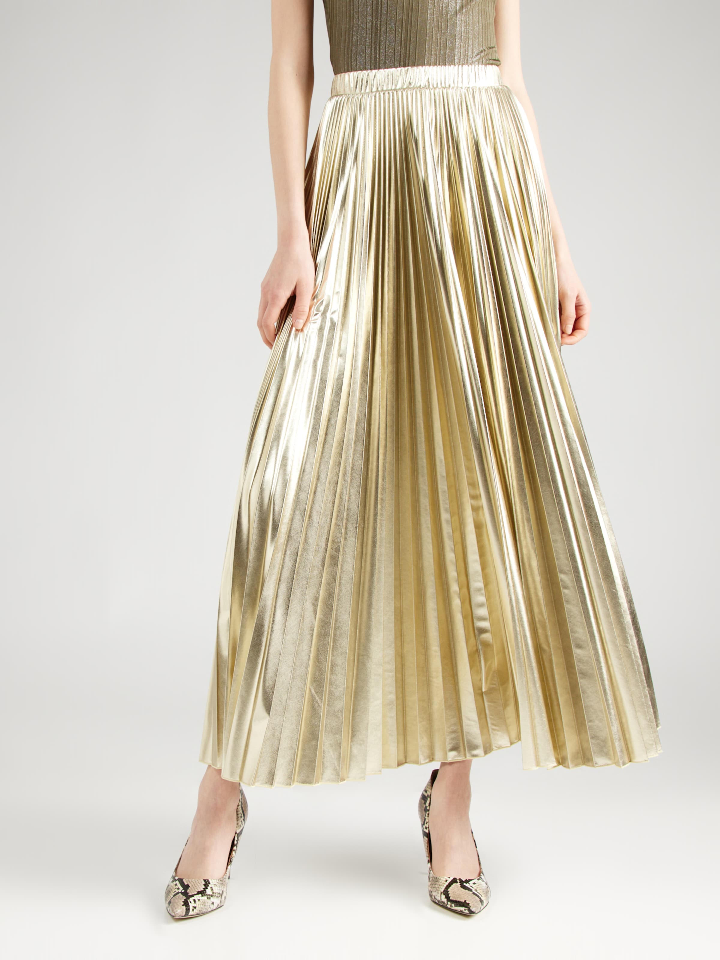 Rok goudkleurig sale