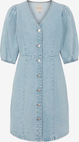 PIECES Jurk 'PCGILI' in Blauw: voorkant