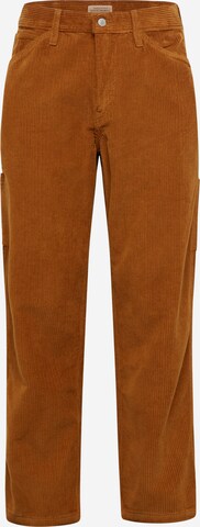 LEVI'S ® Jeans '568 Loose Strt Carpenter' in Beige: voorkant