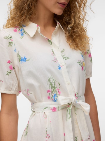 VERO MODA Blusekjole 'VMDICTHE' i hvid