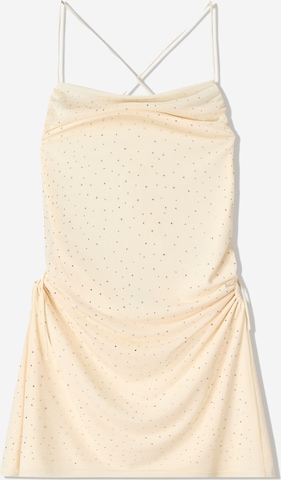 Bershka Šaty - Béžová: predná strana