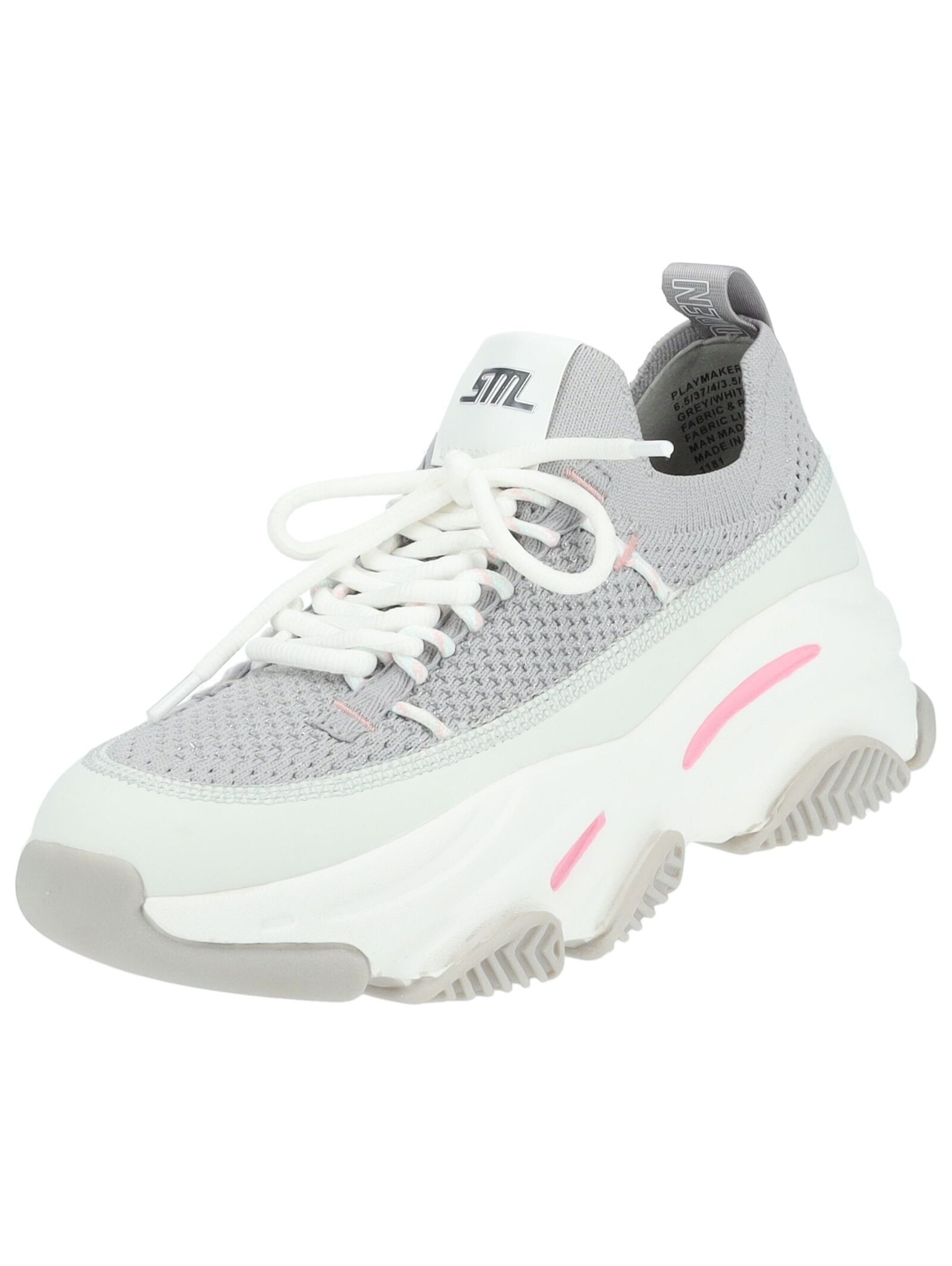 STEVE MADDEN Sneakers laag in Grijs: voorkant