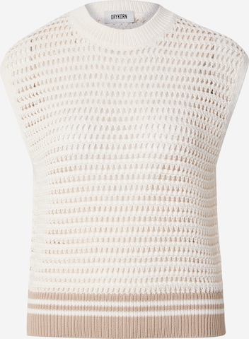 balta DRYKORN Megztinis 'Ofely': priekis