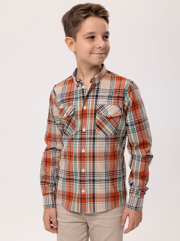 Regular fit Cămașă de la By Diess Collection pe roșu