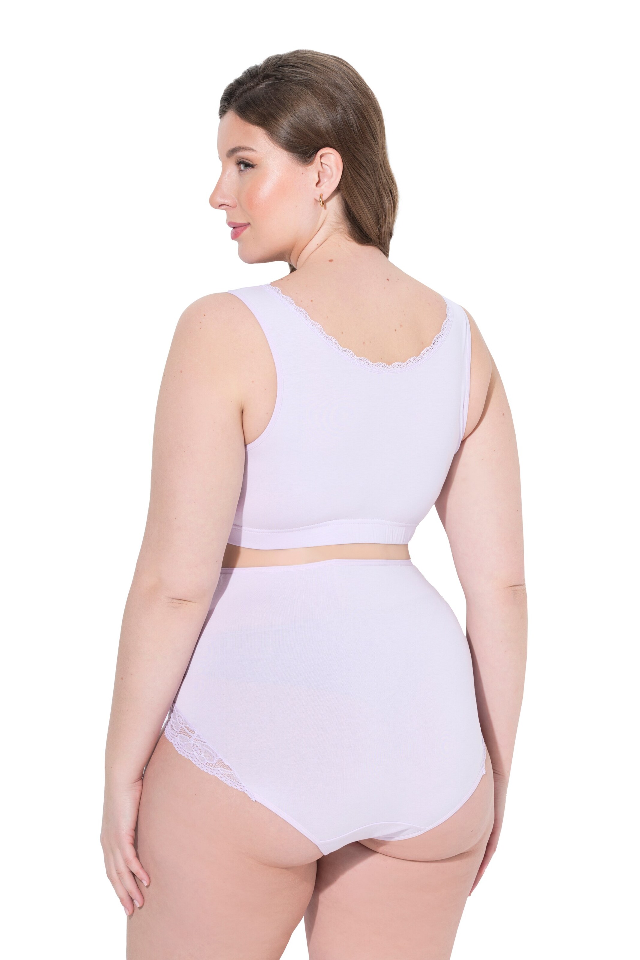 Ulla Popken Bustier BH in Lila