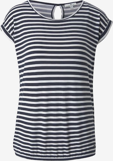 TOM TAILOR Shirts i navy / hvid, Produktvisning