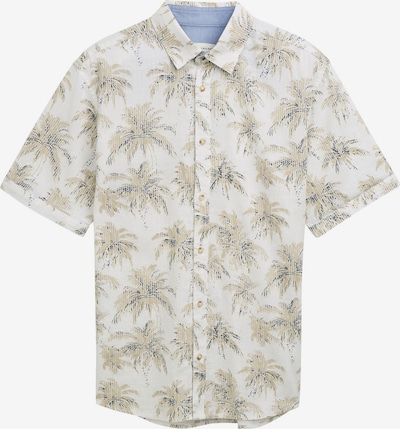 TOM TAILOR Paita värissä beige / laivastonsininen / valkoinen, Tuotenäkymä