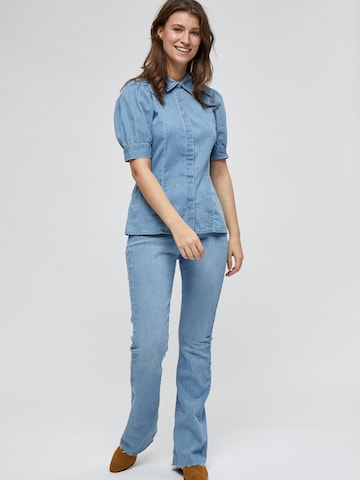Chemisier 'Nikia' minus en bleu