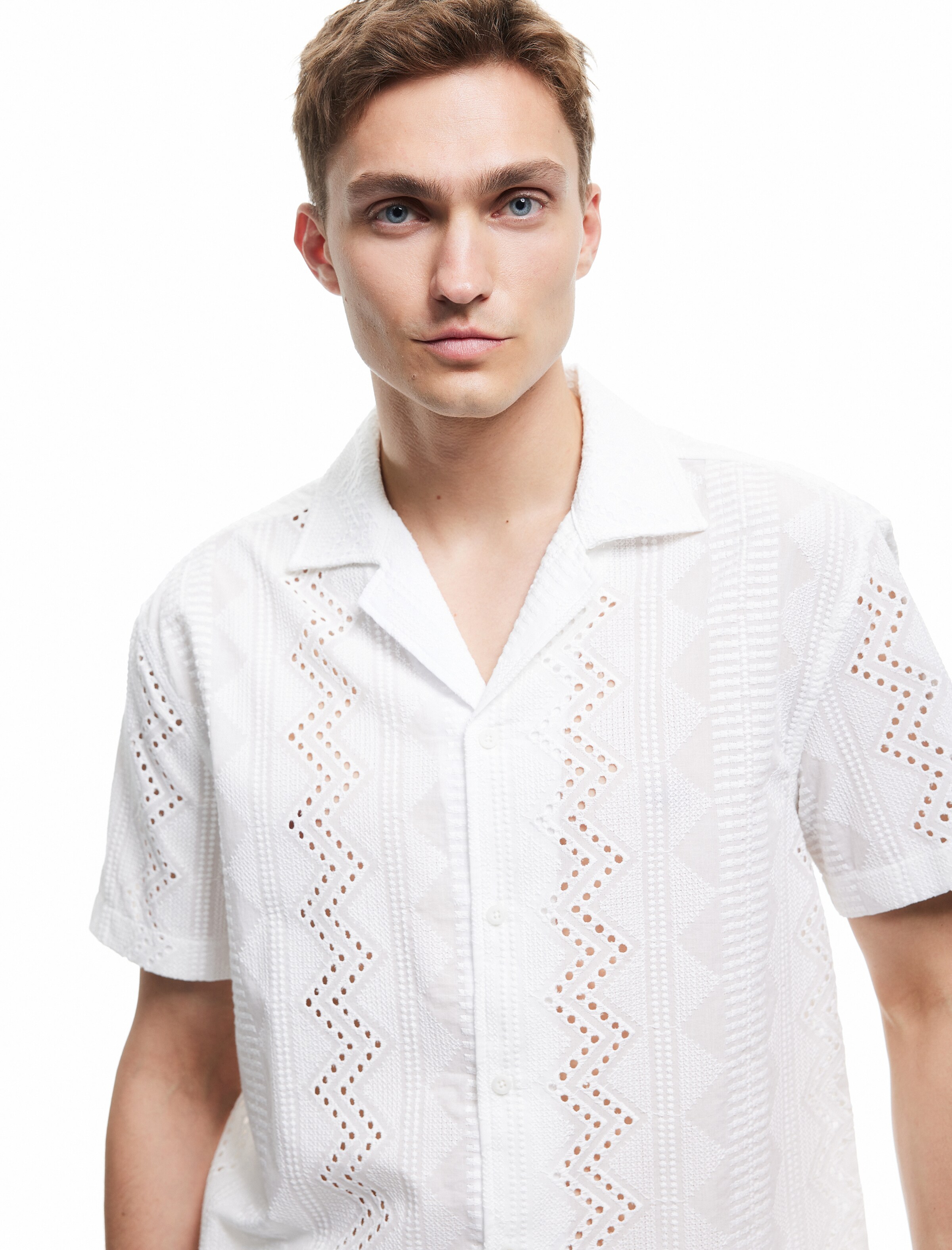 Koton Regular fit Button Up Shirt in White