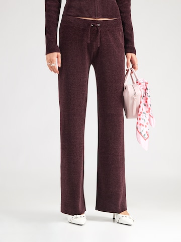 Juicy Couture Wide leg Παντελόνι 'JAMA' σε κόκκινο: μπροστά