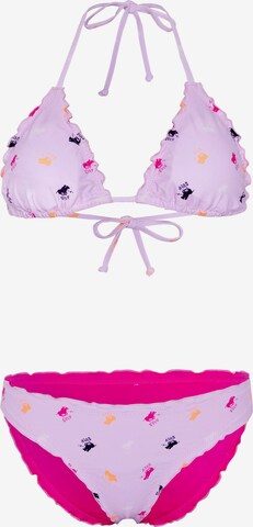 Polo Sylt Bikini in Pink: front