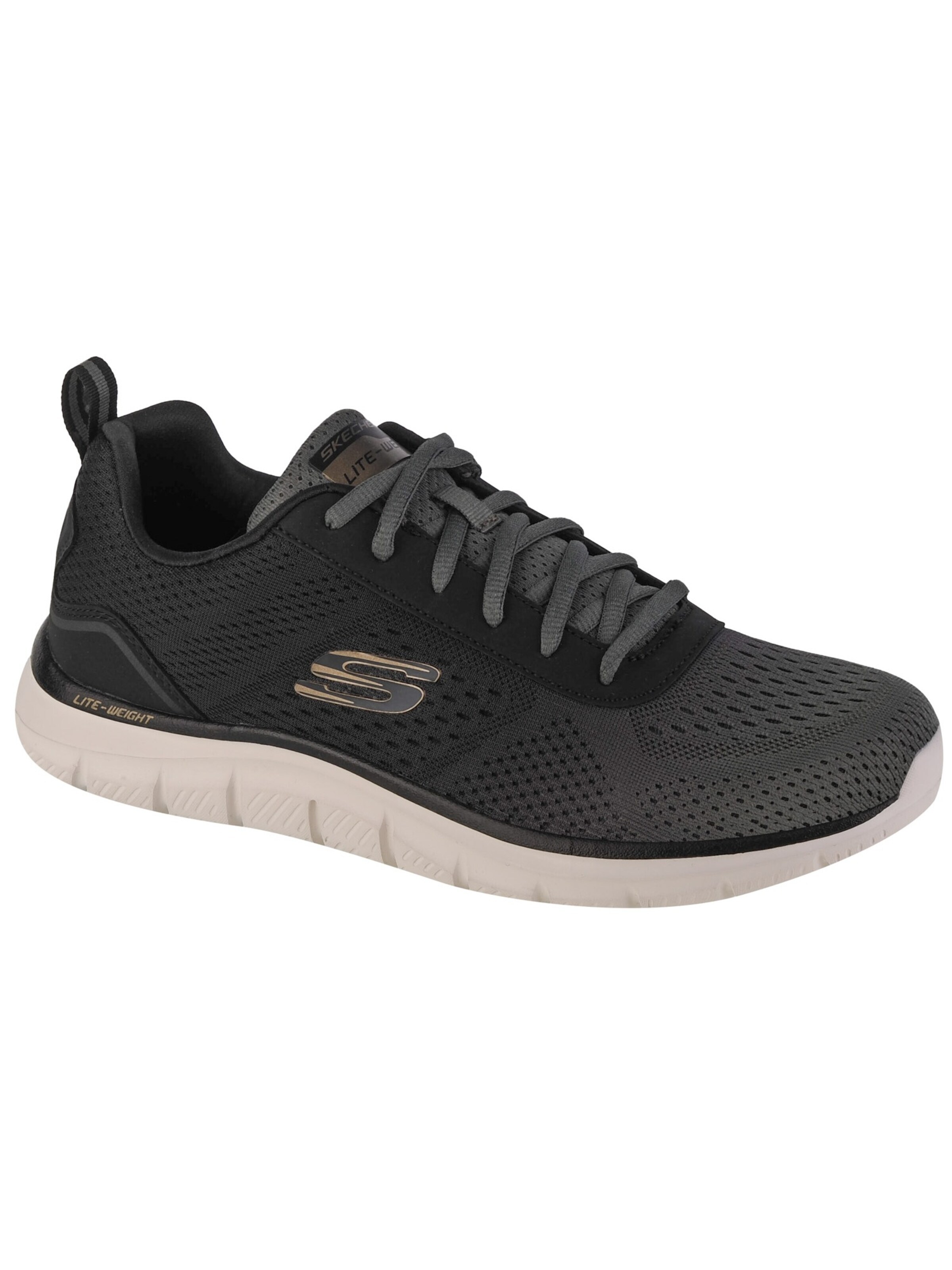 Baskets basses 'Track Ripkent' SKECHERS en gris : devant