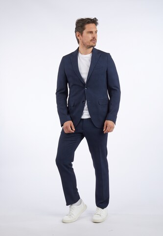 HECHTER PARIS Slim fit Business-colbert 'X-Tension' in Blauw