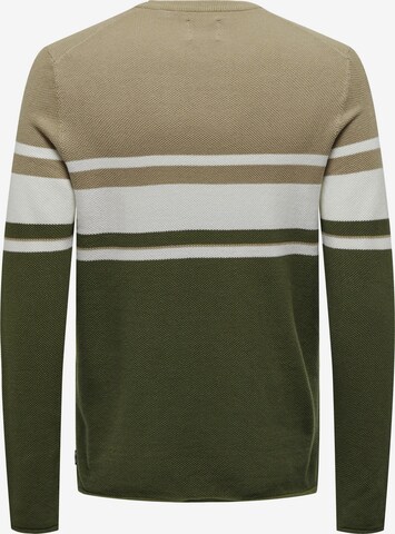 Only & Sons Tröja 'Niguel' i beige