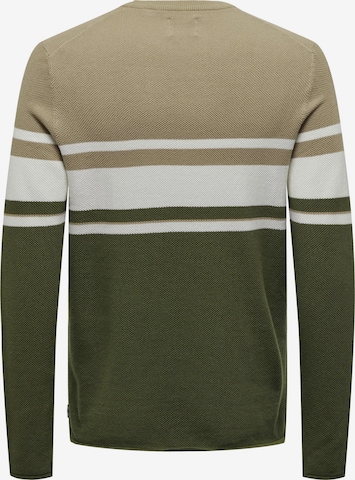 Pull-over 'Niguel' Only & Sons en beige