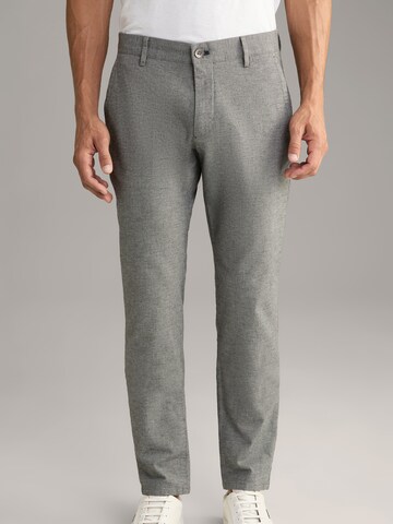 JOOP! Jeans Skinny Chino Pants 'Matthew' in Grey: front