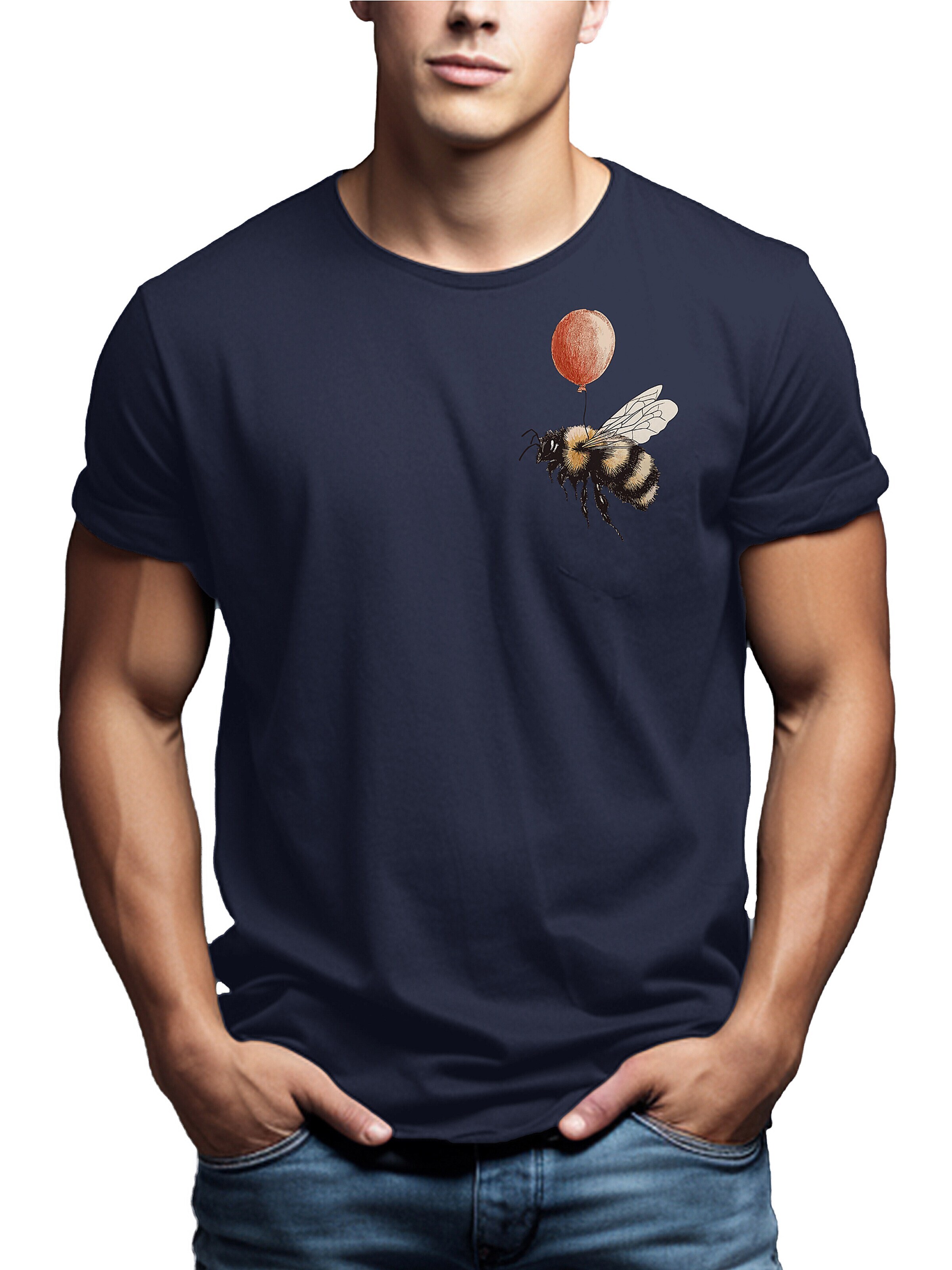 MAKAYA Shirt in Blue: front