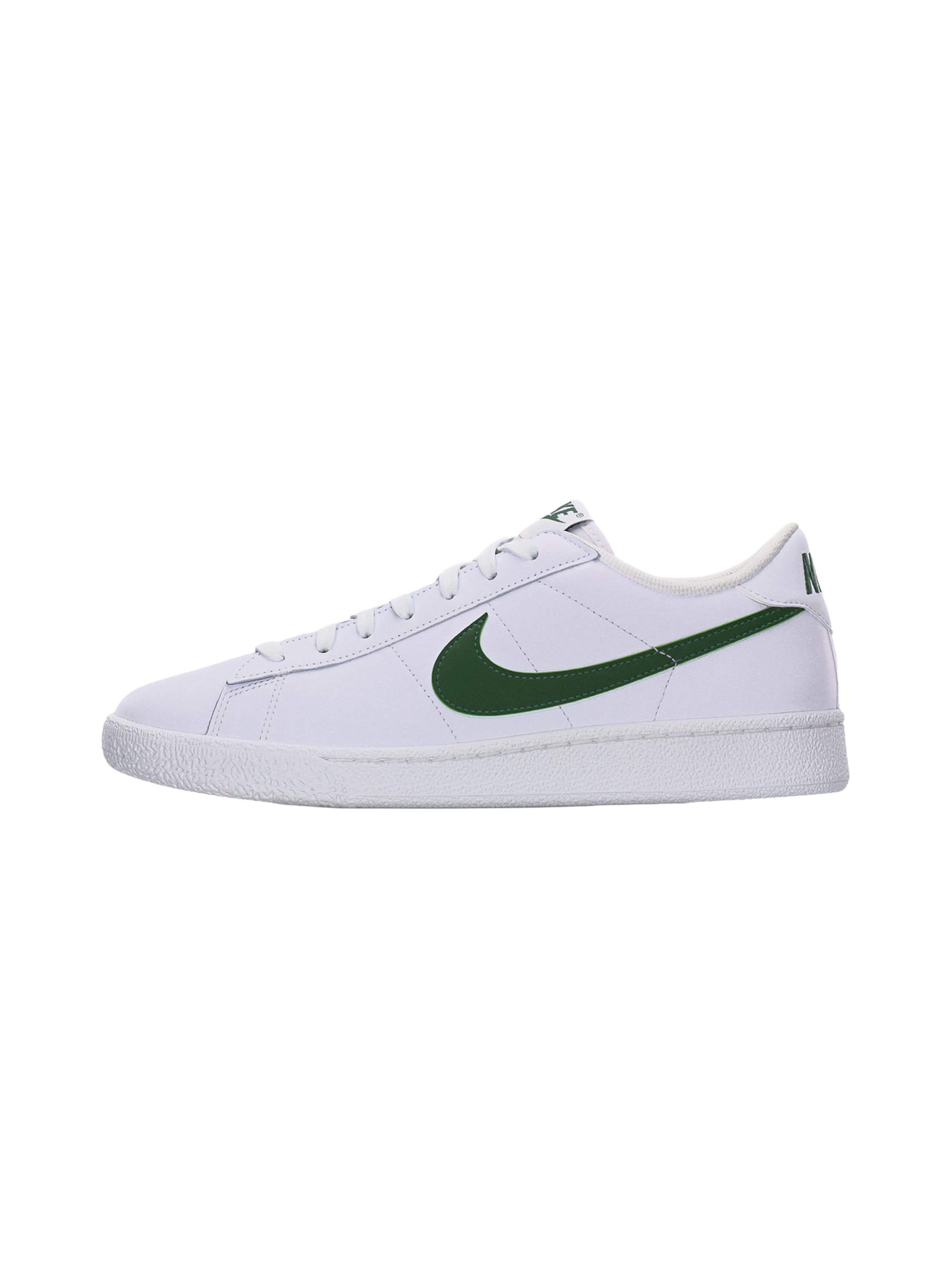 Nike Sportswear Baskets basses 'CLASSIC' en vert / blanc, Vue avec produit