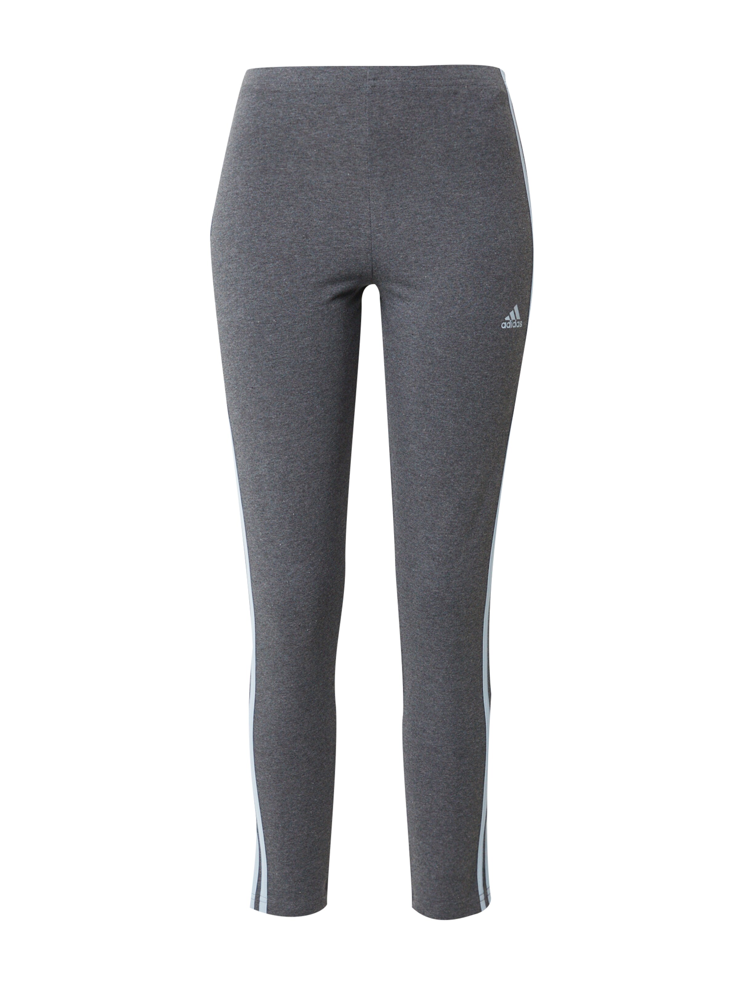 Skinny Pantalon de sport 'Essentials' ADIDAS SPORTSWEAR en gris : devant