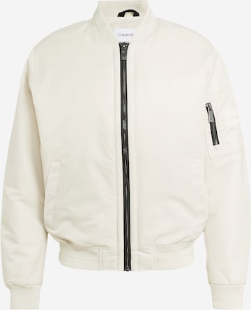 Calvin Klein Демисезонная куртка 'Hero' в Бежевый: спереди