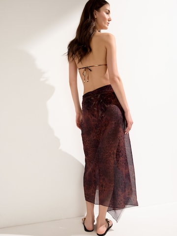 CALZEDONIA Strandtuch in Braun