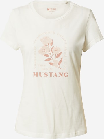 MUSTANG T-Shirt in Weiß: predná strana