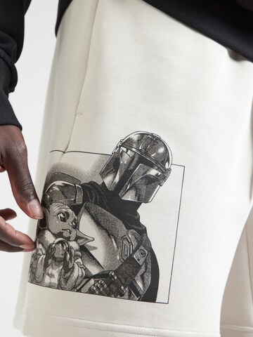 ADIDAS SPORTSWEAR regular Παντελόνι φόρμας 'Star Wars The Mandalorian' σε λευκό