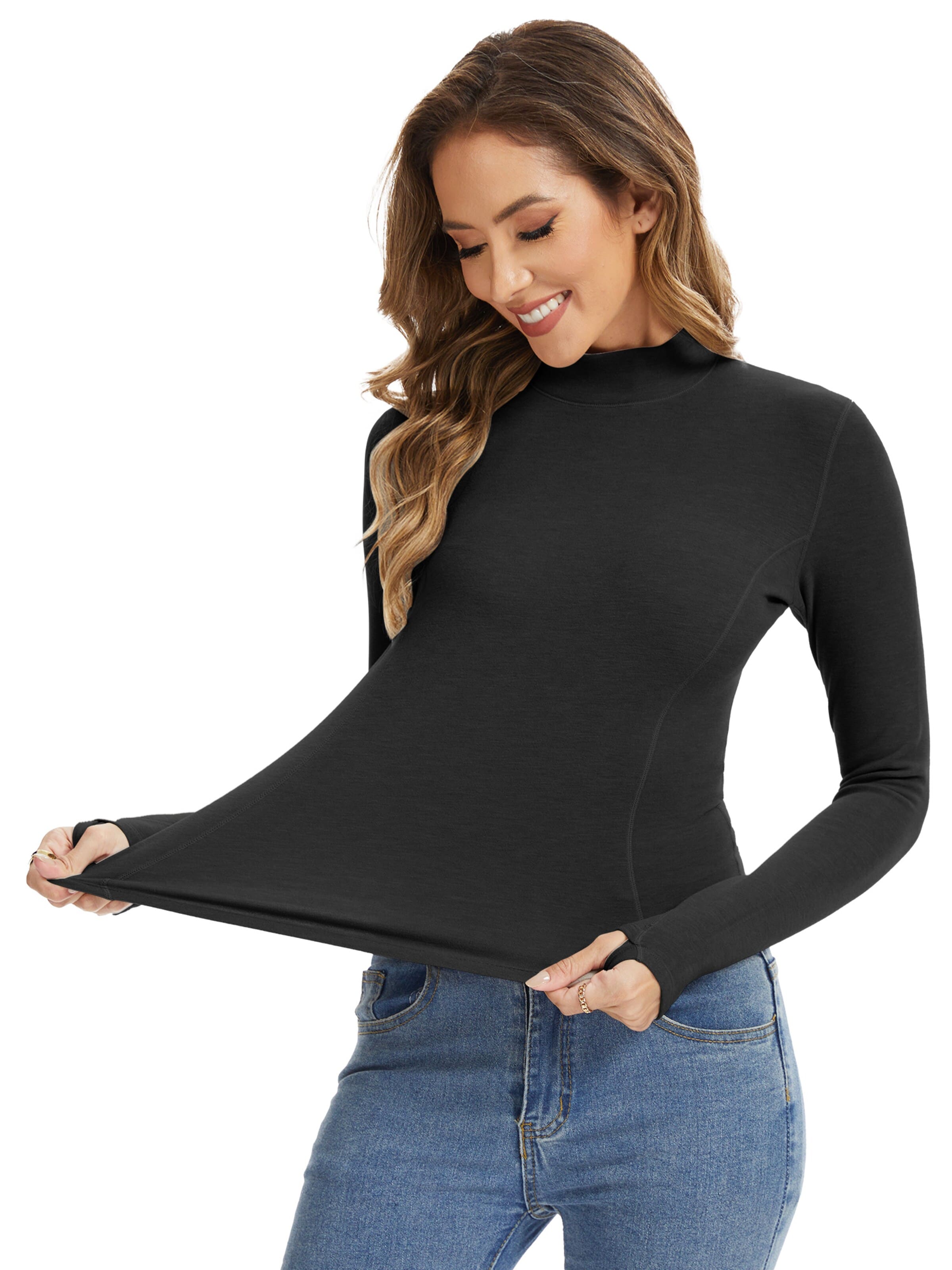 MEETWEE Functioneel shirt in Zwart