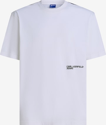 KARL LAGERFELD JEANSMajica - bijela boja: prednji dio