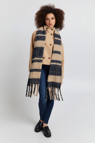 Écharpe 'FRANCI' ICHI en beige